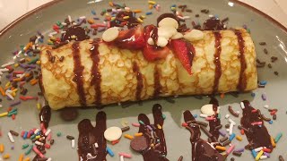 Gawa Tayu Ng Crepes Makingcrepes crepes dessert Howtomakecrepes [upl. by Abdel]