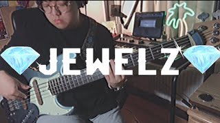 💎JEWELZ  AndersonPaak bass cover by AB♭NYAN [upl. by Jennette655]