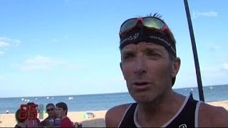 Triathlon de Noirmoutier  Réactions des vainqueurs [upl. by Devora36]