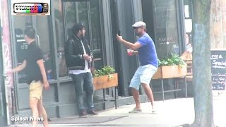 Leonardo DiCaprio Pulls Prank On Jonah Hill In New York [upl. by Pathe]