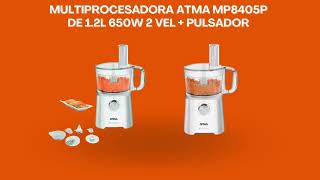 Te presentamos la multiprocesadora arma mp8405p de 12L 650w 2 velocidades más pulsador [upl. by Lindberg206]