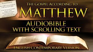 Holy Bible Matthew 1 to 28  Full Contemporary English With Text [upl. by Clementis]