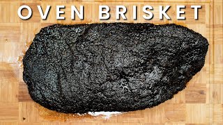 How to Cook a Texas Brisket with just a Kitchen Oven [upl. by Gillette]