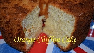 ORANGE CHIFFON CAKE FILIPINO VERSION [upl. by Sage]