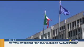 Tentata estorsione mafiosa “gli faccio saltare lauto” [upl. by Ferna]