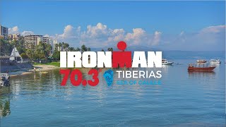 IRONMAN 703 is coming to Israel  IRONMAN 703 Tiberias Sea of Galilee [upl. by Yelrah]