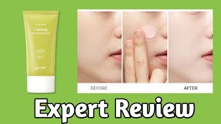 Goodal Heartleaf Calming Moisture Sun Cream Expert Review [upl. by Nodnal]