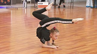 Acrobatic gymnastics baby kindersport dance [upl. by Nnaacissej]