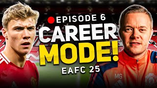 MAN UTD FC 25 CAREER MODE EPISODE 6 [upl. by Eillim]