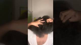 Tenderheaded Hair Tip1 Detangle Hair with your fingers 4chair blackyoutube naturalhairasmr [upl. by Annoik7]