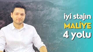 Maliye Bölümünde İyi Staj Bulmanın 4 Yolu 👉🏿 [upl. by Luehrmann]