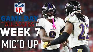 NFL Week 7 Micd Up quotThat looks fun was like you were on the playgroundquot  Game Day All Access [upl. by Aicirpac]