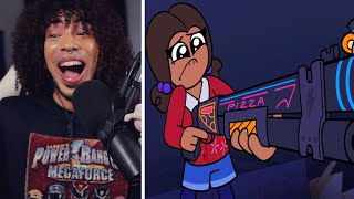 FNAF Fan Reacts To All 5am At Freddys Videos By Piemations [upl. by Amalee10]