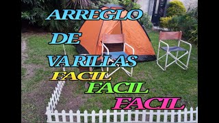 cómo arreglar varillas de carpa iglu [upl. by Billye]