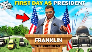 GTA 5  Franklins First Day As A President In Los Santos GTA 5 [upl. by Nylrad]