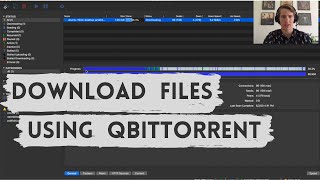 HOW TO DOWNLOAD FILES FROM TORRENTS USING QBITTORRENT  Tutorial [upl. by Alda]