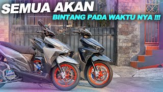 GANTI VELG BINTANG LAGI DI VARIO PETRUK V2  JADI KEMBARAN KINGSPEED [upl. by Liahkim]