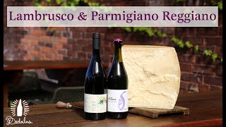 Classic Pairings Lambrusco amp Parmigiano Reggiano [upl. by Perzan]