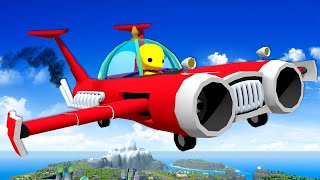 I Found a Secret FLYING CAR in Wobbly Life [upl. by Feingold]