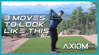 3 Simple Moves for a Perfect Backswing in Golf [upl. by Anaizit]