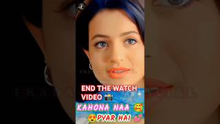 BOLLYWOOD MOVIE SHORT VIDEO ❤️ KAHO NAA PYAR HAI 💕❤️💥shortfeeds shortvideo bollywoodsongs love [upl. by Adnalue]