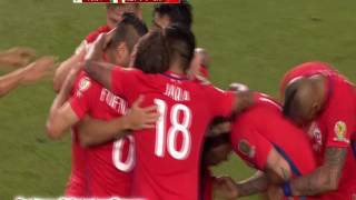 Chile 7 Mexico 0 Relato Federico Bulos Copa America Centenario 2016 [upl. by Felise]