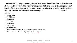 VTU EME Module 3 IC Engine Problems Class1 [upl. by Hploda]