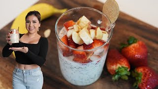 My Favorite PROTEIN OVERNIGHT OATS Recipe [upl. by Cirdahc]