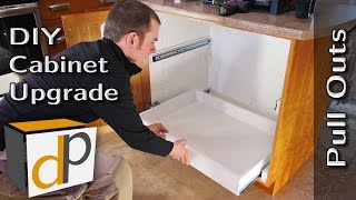 How to Build amp Install Pull Out Shelves  DIY Guide [upl. by Chyou433]