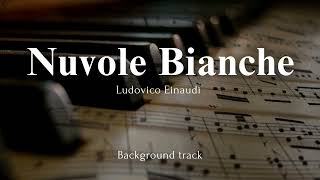 Ludovico Einaudi  Nuvole Bianche  Karaoke Version   Sheet music in the description [upl. by Elbys]