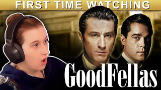 GOODFELLAS 1990  MOVIE REACTION  FIRST TIME WATCHING [upl. by Shishko]