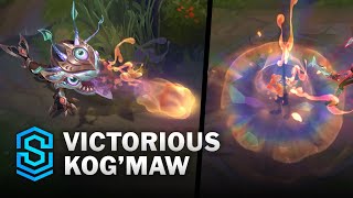 Victorious KogMaw Skin Spotlight  PreRelease  PBE Preview  League of Legends [upl. by Netsirhc]