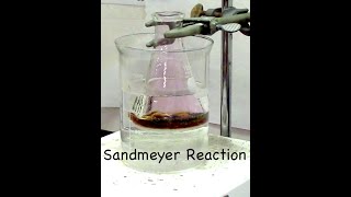 Sandmeyer reaction synthesis of 2Iodobenzoic acid [upl. by Verda]