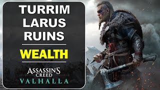 Turrim Larus Ruins Wealth Location  Essexe Underwater Chest  Assassins Creed Valhalla [upl. by Akeret]