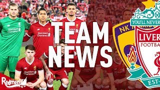 Maribor v Liverpool  LFC Team News LIVE [upl. by Crispa]