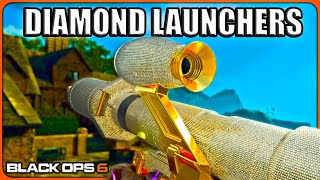 How To Unlock Gold amp Diamond Launchers Fast In Black Ops 6 [upl. by Salokcin]