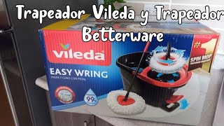 Trapeador Vileda y Trapeador Betterware vlog mama casa limpieza vileda betterware [upl. by Feeney]