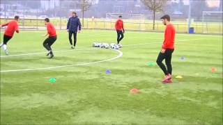 Fußball  360° Spieler  Schnelligkeitstraining Kognitiv [upl. by Carilyn3]