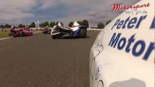 IDM Sidecar 2012  Int 78 ADAC Schleizer Dreieckrennen [upl. by Arodnap387]