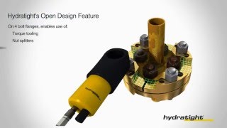 Hot Bolting  Hydratight MorSafe™ Clamp animation [upl. by Adriaens]