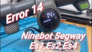 Error 14 en un ninebot segway ES1ES2ES4 [upl. by Coulter]