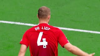 Matthijs de Ligt Transforming Manchester Uniteds Defence [upl. by Wakeen]