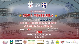 Estudiantes de Mérida vs Inter de Barinas Copa Venezuela 2024 J6 Transmisión exclusiva [upl. by Alyse]