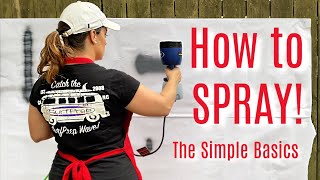 Homeright Finish Max How to Spray Basics [upl. by Alisen]