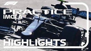 2020 Emilia Romagna Grand Prix Practice Highlights [upl. by Nnyleve]