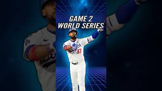 2024 WORLD SERIES GAME 2 REACTION shorts [upl. by Nidak689]