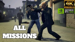 Mafia II Jimmys Vendetta  Brodie Gang ALL MISSIONS 4K60FPS PC [upl. by Sllew]