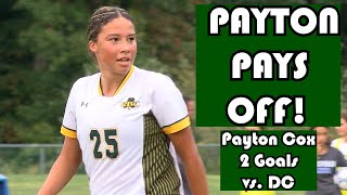 Red Bank Catholic 5 Donovan Catholic 1  HS Girls Soccer  Payton Cox 2 Goals [upl. by Tore]