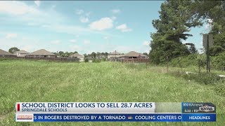 Springdale schools looking to sell 28 acres of land [upl. by Karp785]