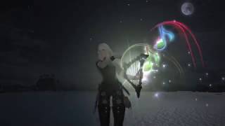 FFXIVs Bard Perfom Kugane Night Theme [upl. by Joye]